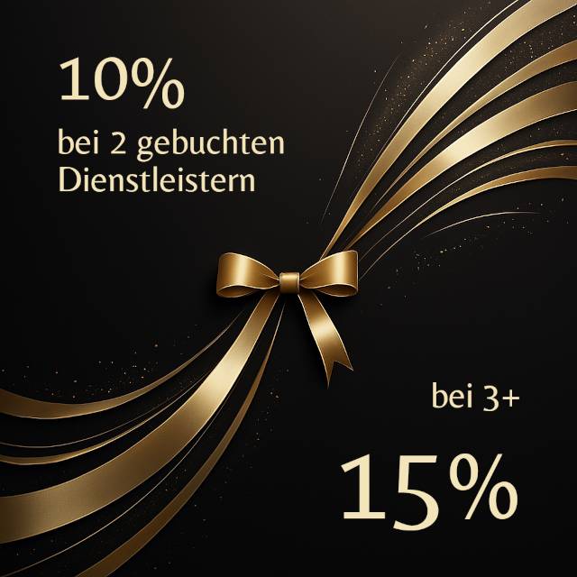 Rabatte Hochzeitsplanung 5-10%