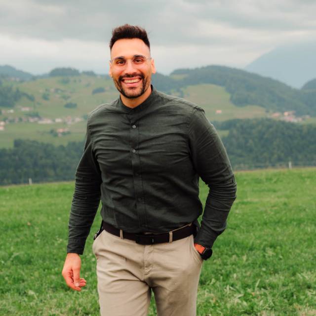 Rocco Parente auf Feld